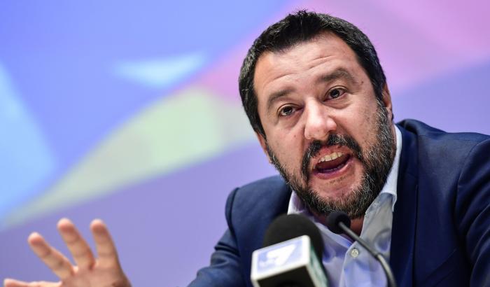 00059688-salvini Il capo della lega Matteo Salvini
