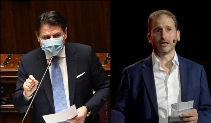 Giuseppe Conte e Davide Casaleggio