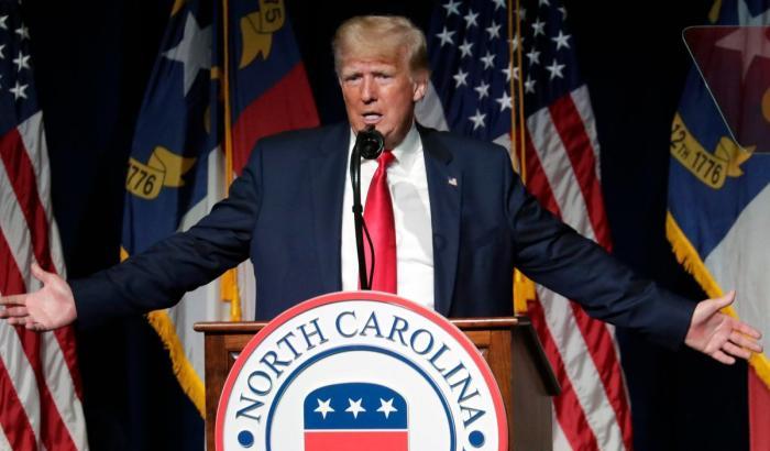 Trump nella convention in North Carolina