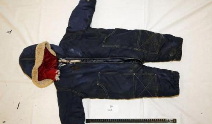 Tutina di Artin ritrovata in mare