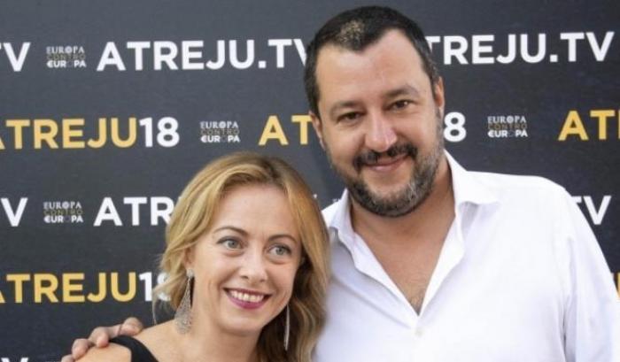 0005B64F-giorgia-meloni-e-matteo-salvini Giorgia Meloni e Matteo Salvini
