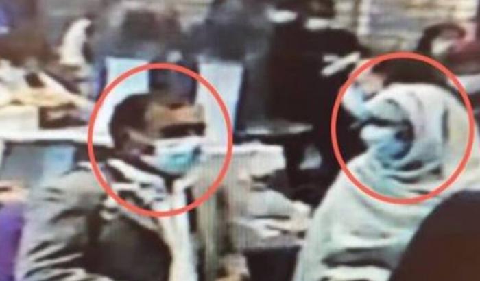 Genitori di Saman Abbas all'aeroporto di Malpensa, Milano