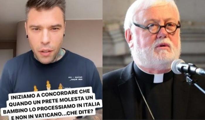 Fedez contro il Vaticano sul Ddl Zan