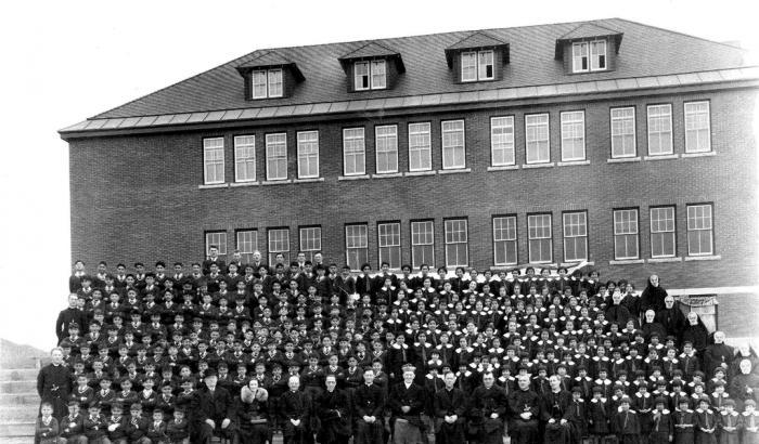 Kamloops Indian Residential School, in British Columbia