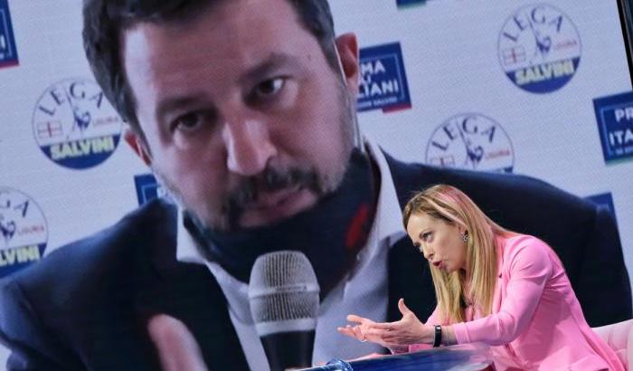 Matteo Salvini, Giorgia Meloni