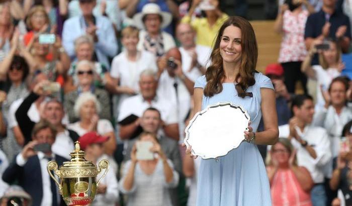 Kate a contatto con un positivo a Wimbledon: ora si trova in isolamento