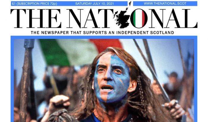 Gli indipendentisti scozzesi tifano Italia e vedono Mancini come il loro 'Braveheart'