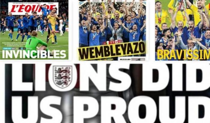 La stampa europea celebra gli azzurri dopo il successo di Wembley: è Brexit anche nello sport