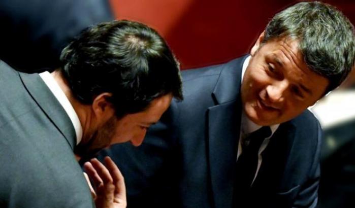 Salvini e Renzi si infiammano dopo il no del Senato alla sospensiva: "Senza dialogo la legge è morta"