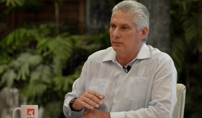 L'appello del presidente cubano Miguel Diaz-Canel: "L'odio non si impadronisca dell'anima cubana"