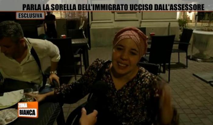 Parla la sorella del giovane immigrato ucciso da Adriatici: "Lui è morto e adesso l'assassino è a casa sua"