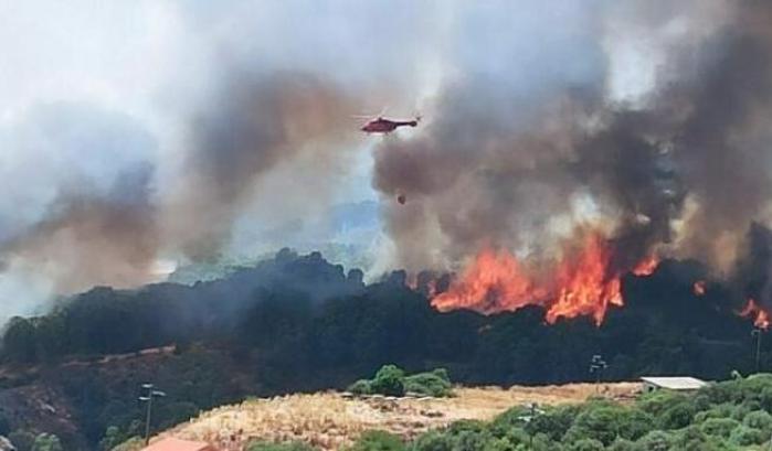 Disastro roghi nell'oristanese: 20mila ettari di territorio divorati dalle fiamme