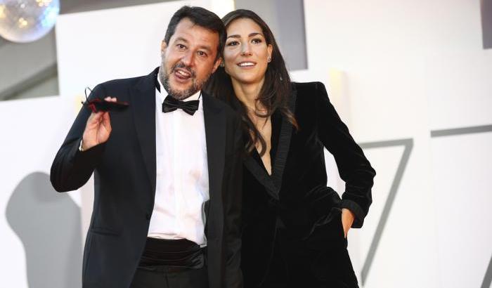 Salvini e Francesca Verdini