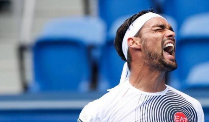 L'omofobo sfogo di Fognini dopo un errore a Tokyo: "Sono un f***io". Poi si scusa