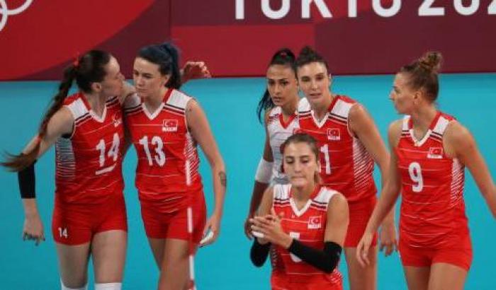 Team di volley turco femminile: le Sultane della rete