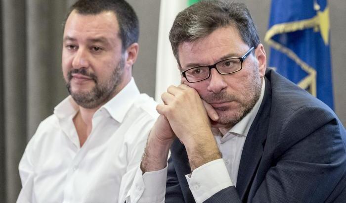 Salvini e Giorgetti