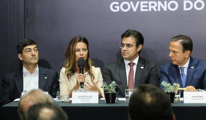 La ministra per lo Sviluppo economico del Brasile, Patricia Ellen