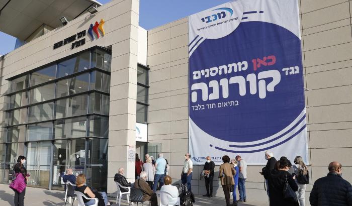 0005C211-israele-covid Israele, Covid