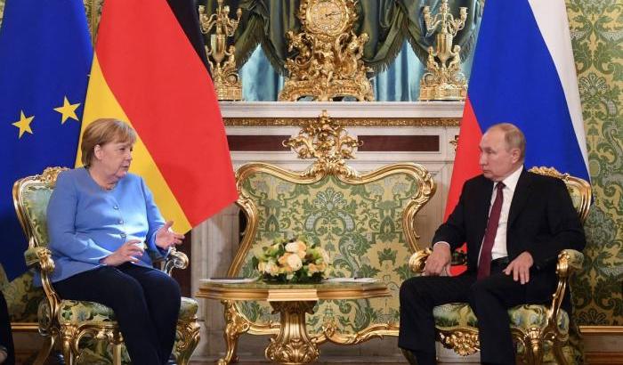 Merkel e Putin