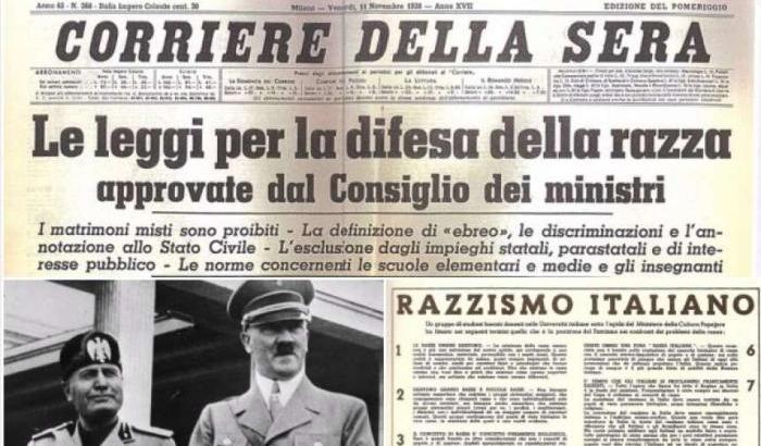 Mussolini, Hitler e l'antisemitismo