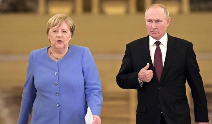 Merkel e Putin