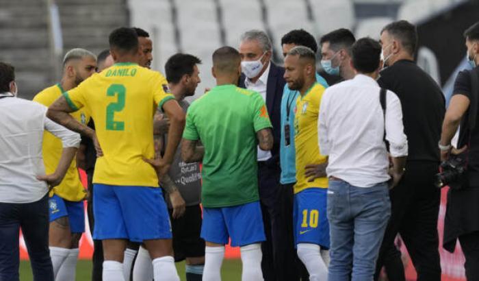 La Fifa apre un procedimento disciplinare dopo Brasile-Argentina