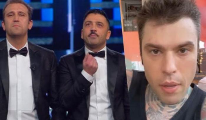 Pio e Amedeo attaccano Fedez: "Non è vero che in Rai esiste censura". Lui risponde: "Ipocriti"