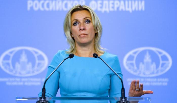 La portavoce del ministero degli Esteri russo Maria Zakharova