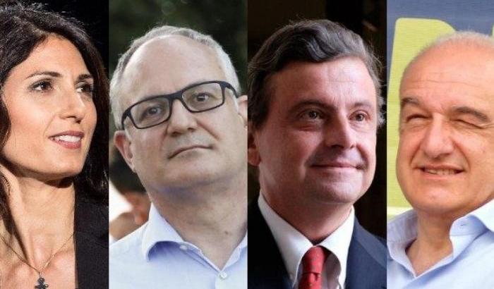 I candidati sindaci di Roma