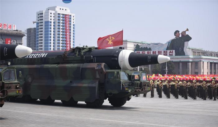 Il missile della Corea del Nord