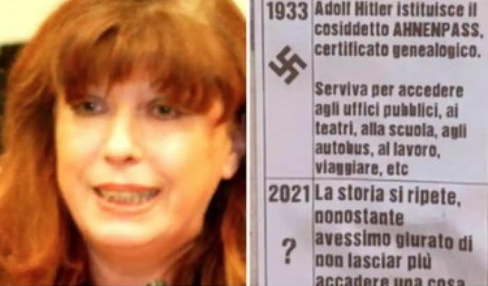 Contenuto del post ripubblicato da Franca Mattiello ( a sinistra)