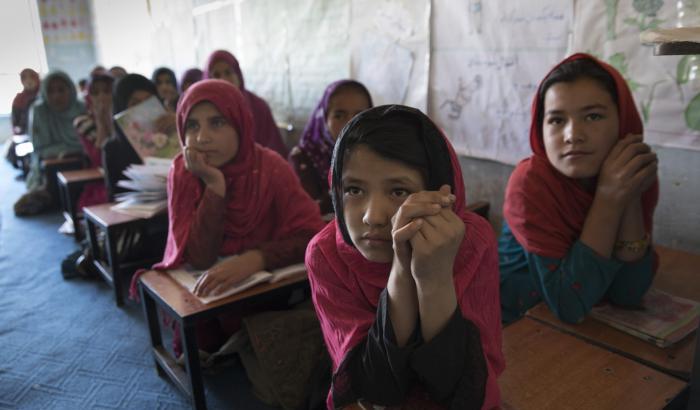 Ragazze afghane a scuola