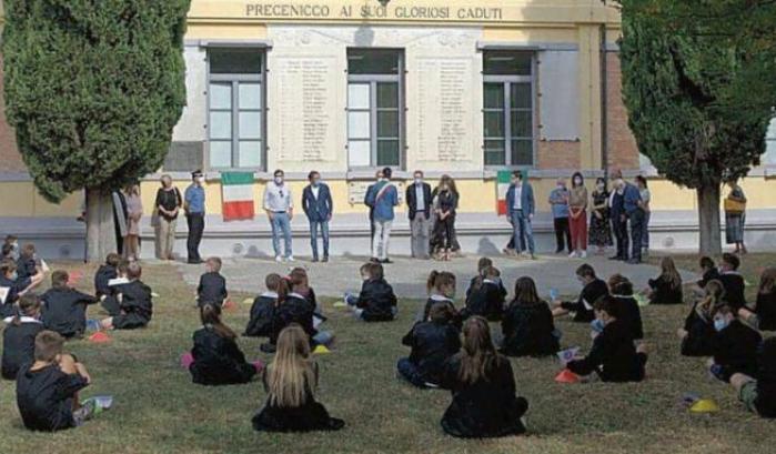 La scuola di Precenicco (Udine) dove una maestra ha fermato le preghiere