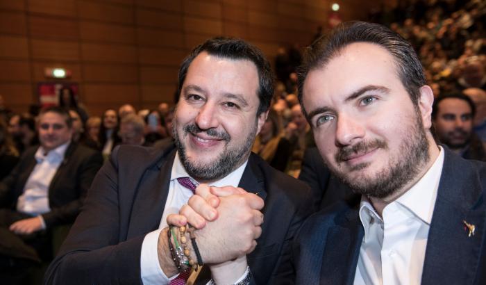 Matteo Salvini e Riccardo Molinari