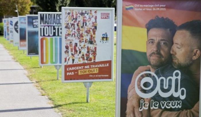 La Svizzera più moderna di noi: il 64% dei votanti ha approvato le nozze tra persone dello stesso sesso