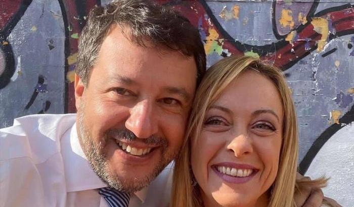 Iniquità fiscale: Meloni e Salvini uniti per difendere i più ricchi dalle tasse
