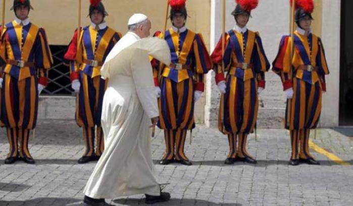 0005CB93-guardie-svizzere-e-il-papa Guardie svizzere e il Papa