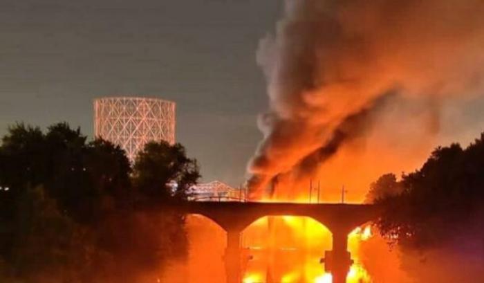 Incendio a Ponte di ferro