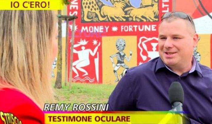 Remy Rossini intervistato da Striscia la Notizia