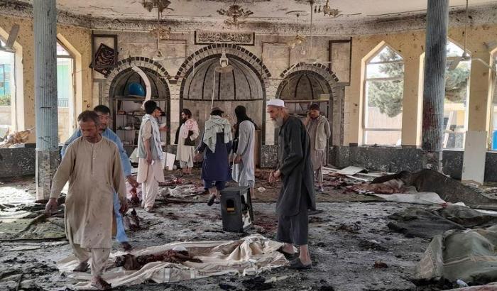 Luogo dell'attentato a Kunduz, Afghanistan