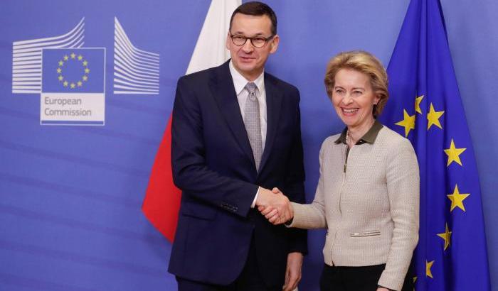 Mateusz Morawieck e Ursula von der Leyen