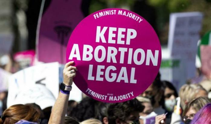 Manifestazioni contro il divieto di aborto nel Texas
