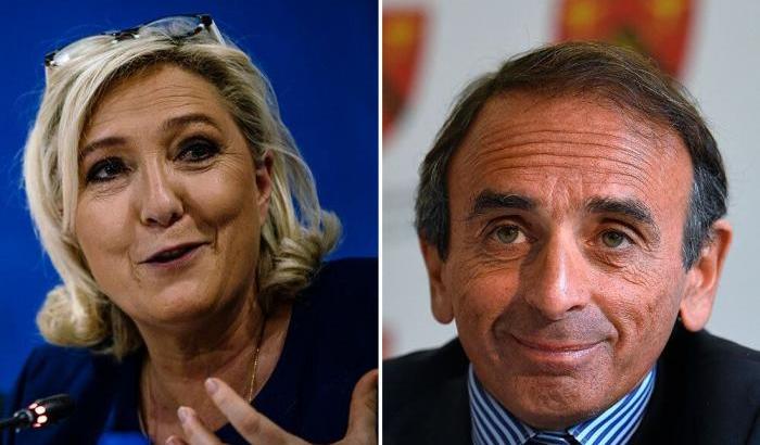 Le Pen e Zemmour