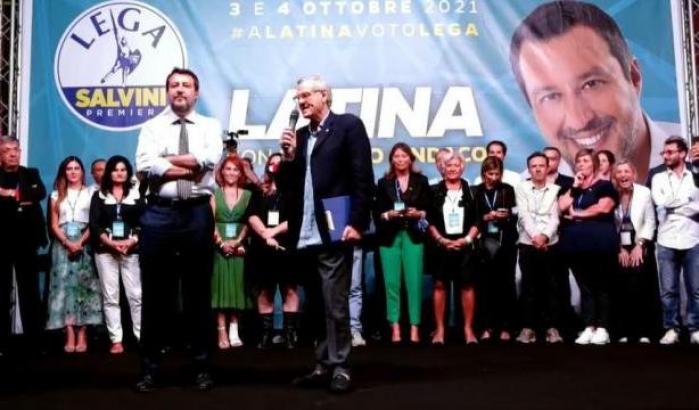 Il segnale di Salvini a Latina, città fondata dal fascismo: 