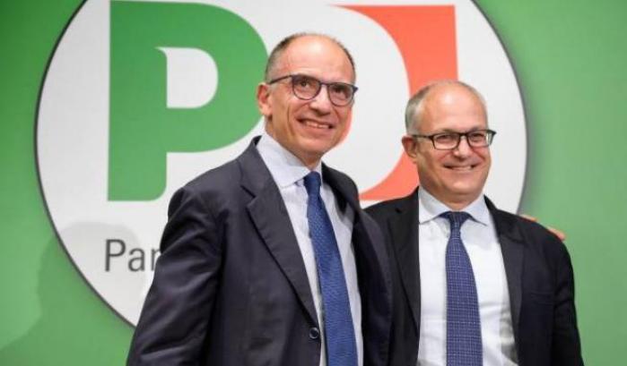 Enrico Letta e Roberto Gualtieri