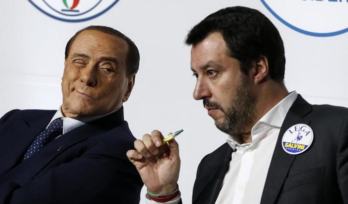 Salvini spaventa l'Italia: 