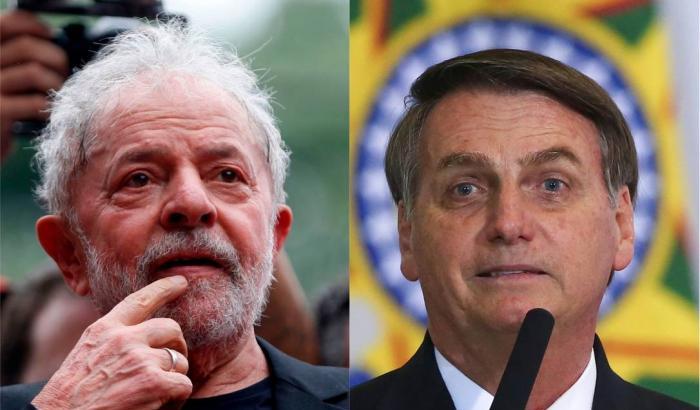 Lula e Bolsonaro