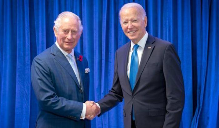 Biden incontra il Principe Carlo: 