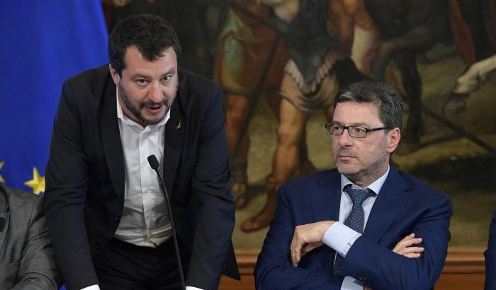 Salvini e Giorgetti