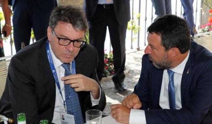 Giorgetti e Salvini